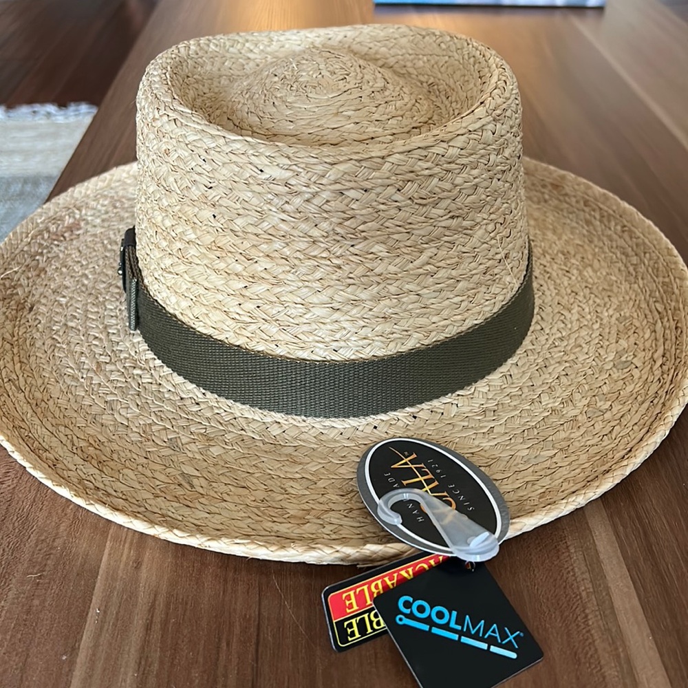 NWT Scala men’s straw hat